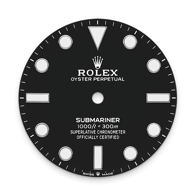 Rolex Submariner Schwarzes Zifferblatt