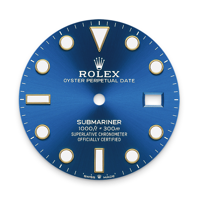 Rolex Submariner Date Königsblaues Zifferblatt