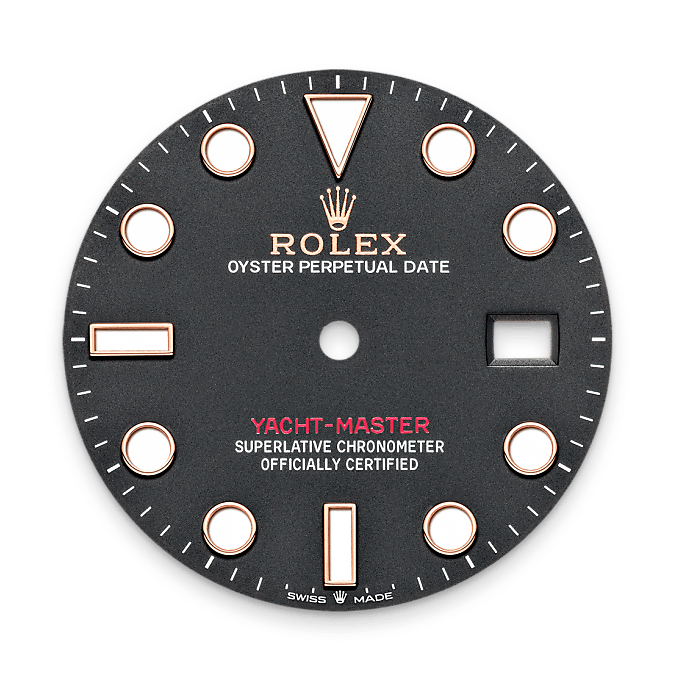 Rolex Yacht-Master 40 Tiefschwarzes Zifferblatt