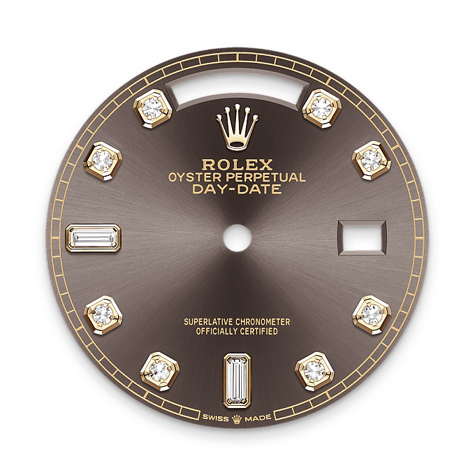 Rolex Day-Date 36 Zifferblatt dark grey