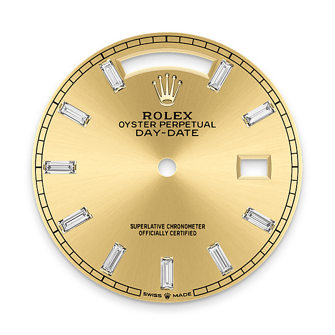 Rolex Day-Date 36 Champagner­farbenes Zifferblatt