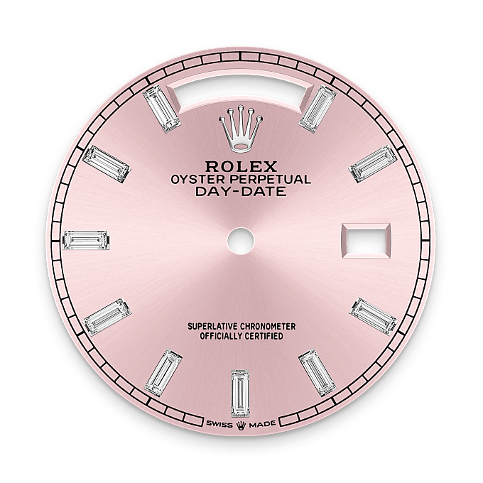 Rolex Day-Date 36 Roséfarbenes Zifferblatt