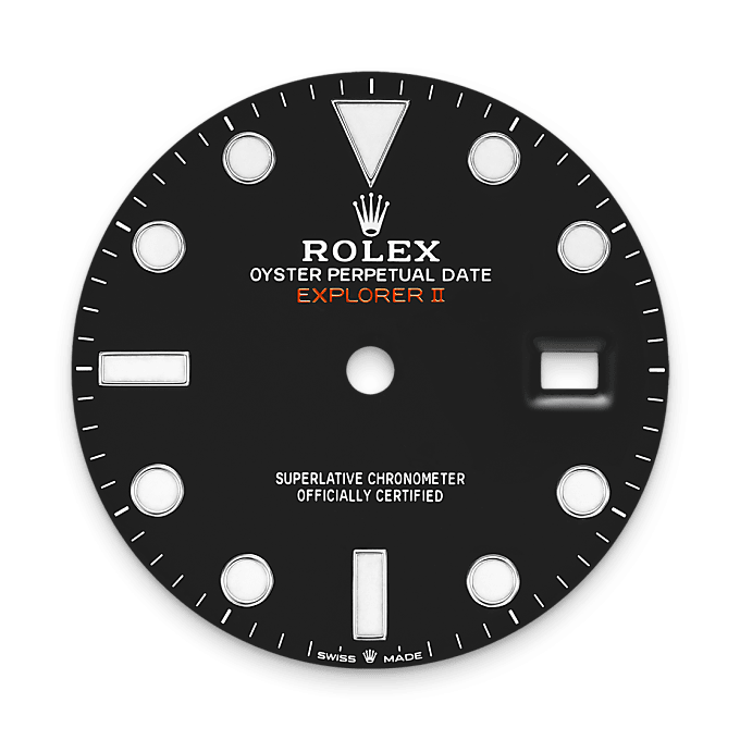 Rolex Explorer II Schwarzes Zifferblatt