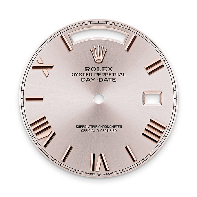 Rolex Day-Date 40 Sundust-Zifferblatt