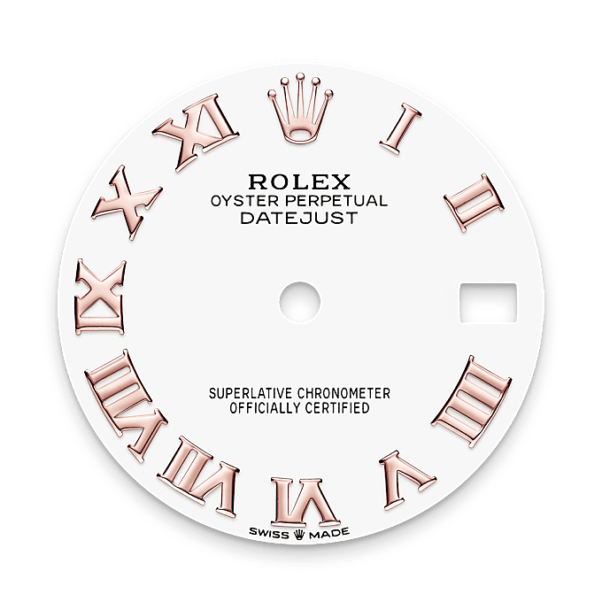 Rolex Datejust 31 Weißes Zifferblatt