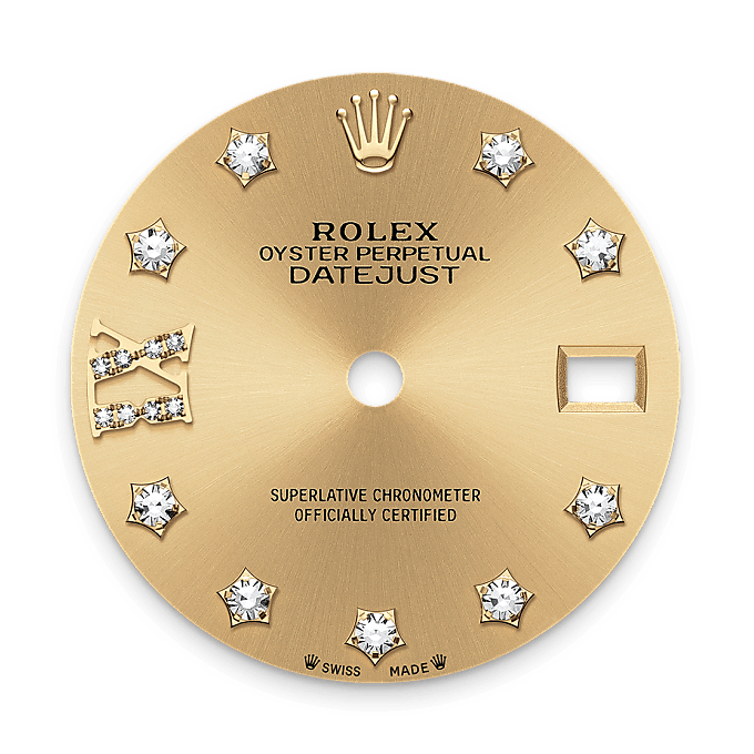 Rolex Lady-Datejust Champagner­farbenes Zifferblatt